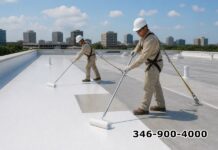 Thi Công & Sửa Chữa Mái Công Trình Thương Mại Tại Houston