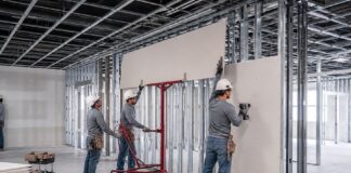 Thi Công Vách Thạch Cao, Dựng Khung & Sơn Nhà Tại Houston | 188 CONSTRUCTION