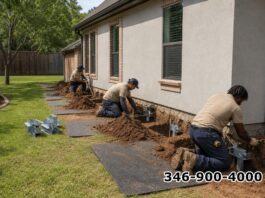 Sửa Chữa, Cân Bằng Nền Móng Cho Nhà Người Việt Tại Houston | 188 CONSTRUCTION