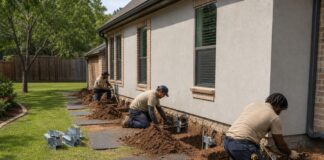 Sửa Chữa, Cân Bằng Nền Móng Cho Nhà Người Việt Tại Houston | 188 CONSTRUCTION