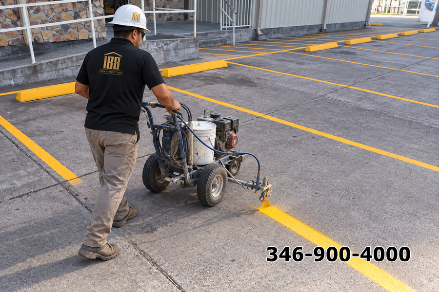 Bãi Đậu Xe Thương Mại Tại Houston 