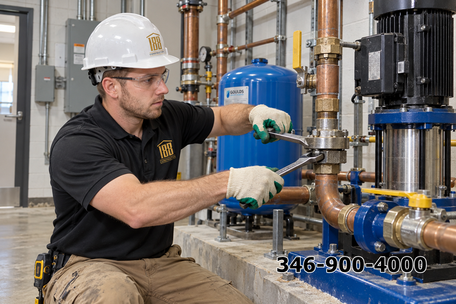 Dịch Vụ Plumbing Thương Mại Tại Houston | 188 CONSTRUCTION