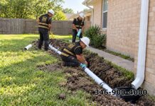 Drainage Solutions Houston | 188 CONSTRUCTION Drainage Solutions Houston