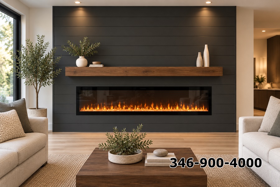 Cải Tạo Lò Sưởi Tại Houston