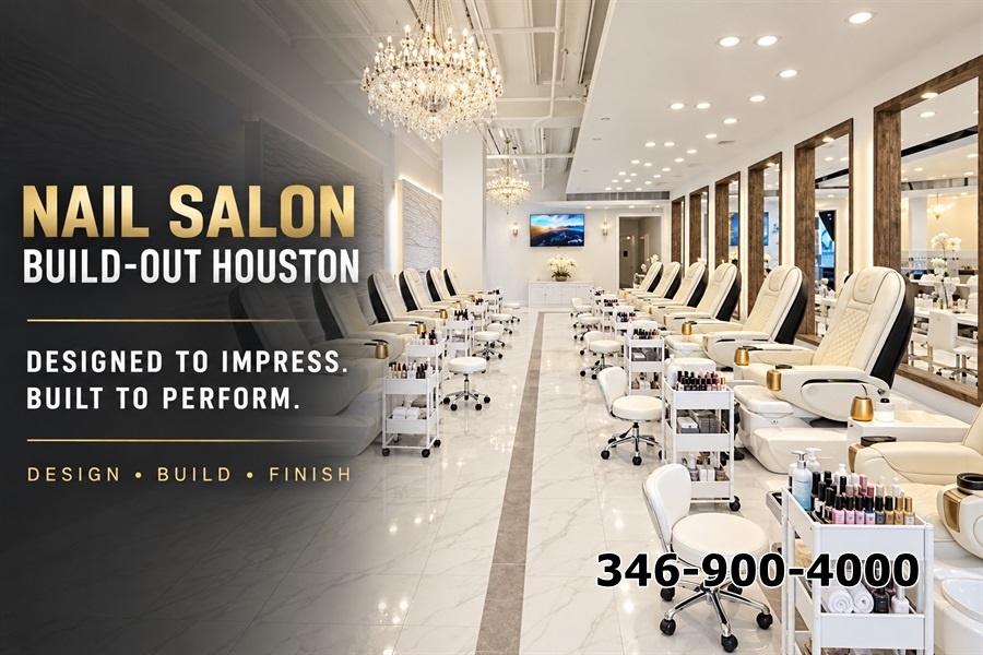 Nail Salon Build-Out Houston 