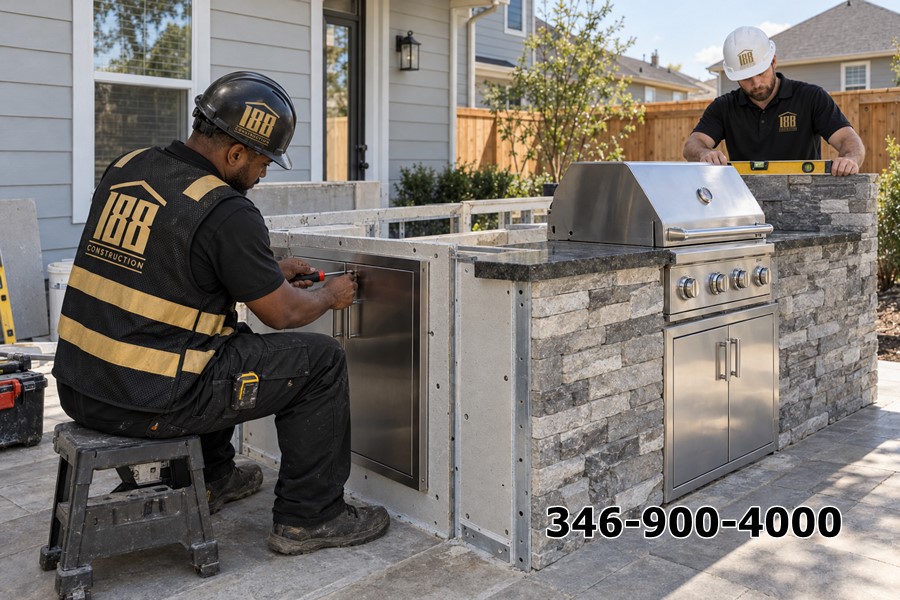 Outdoor Kitchen Construction Houston