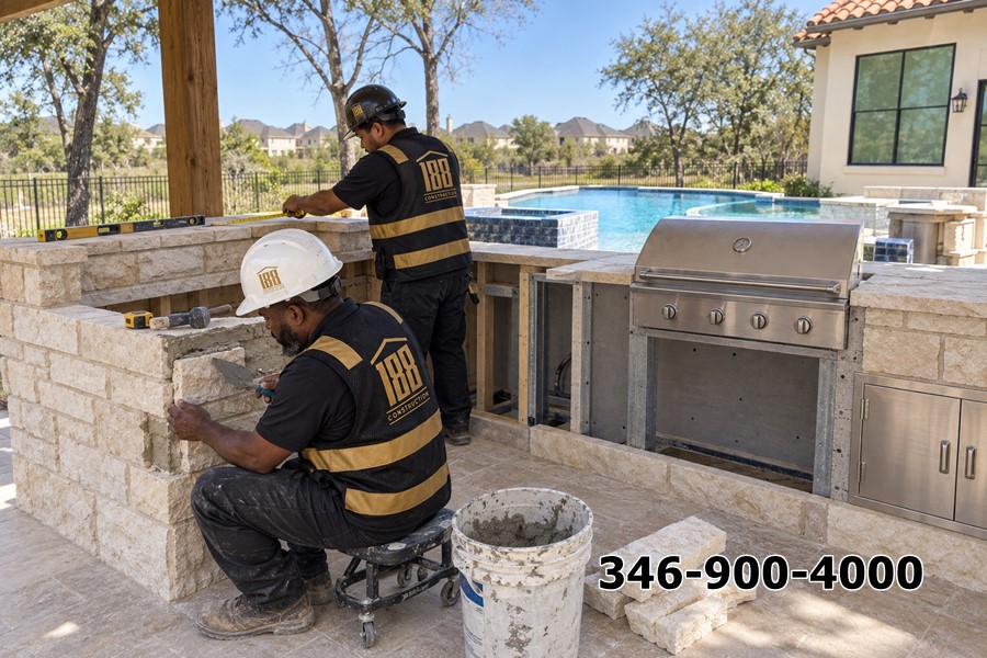 Outdoor Kitchen Construction Houston