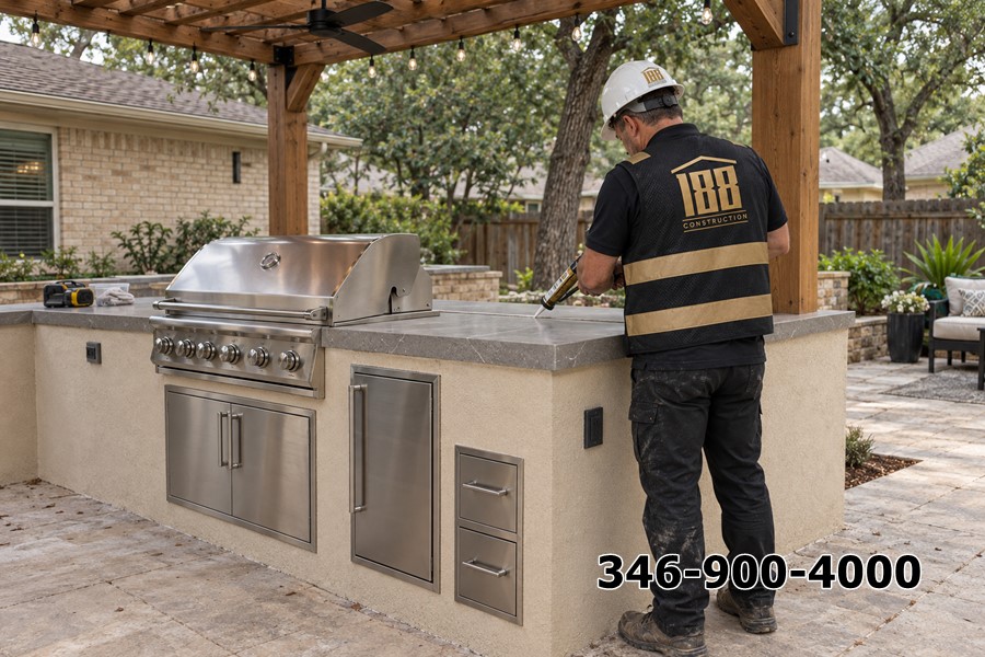 Outdoor Kitchen Construction Houston
