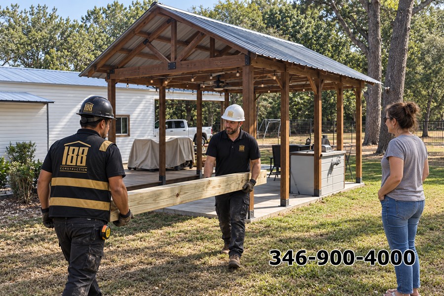 Thi Công Pergola Tại Houston