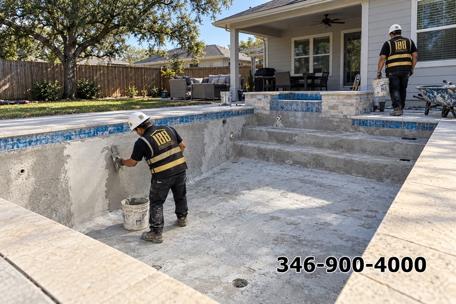 Cải Tạo Hồ Bơi Tại Houston