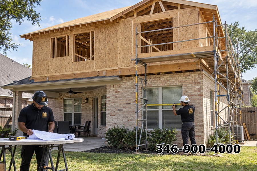 Xây Thêm Tầng Hai Tại Houston