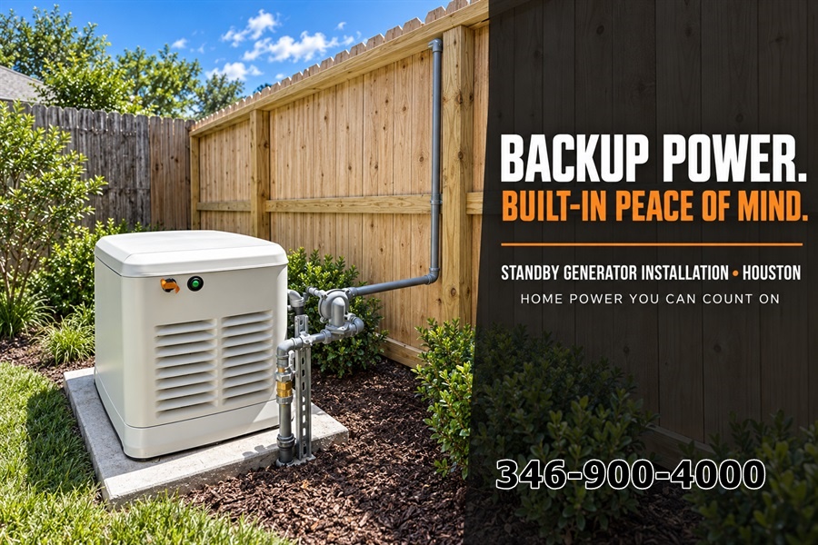 Standby Generator Installation Houston