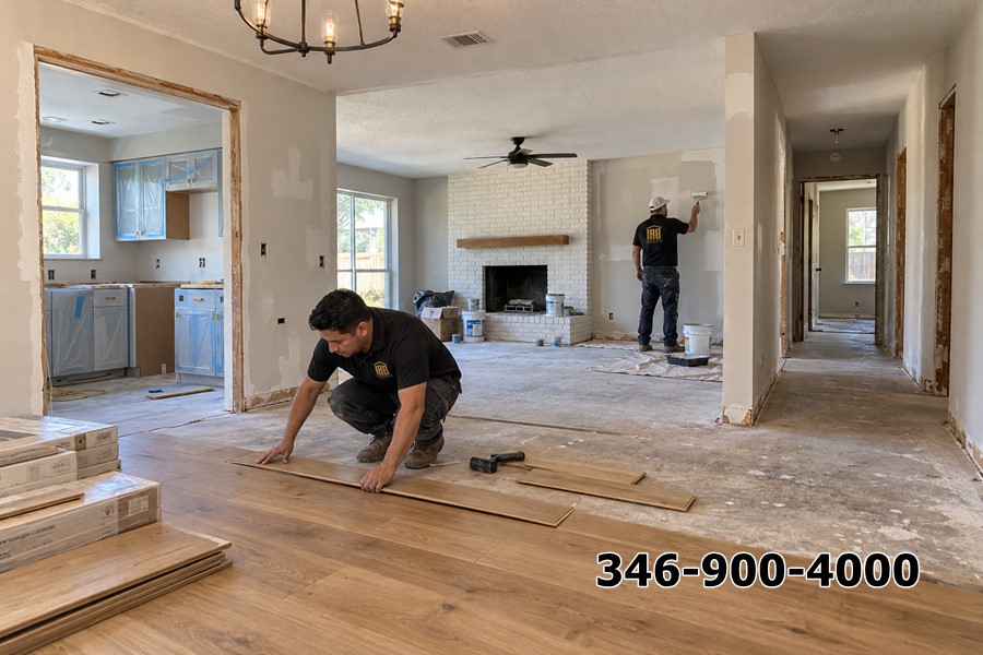 Cải Tạo Toàn Bộ Nhà Tại Houston