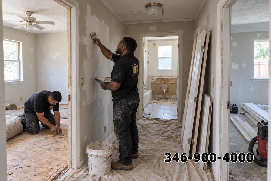 Cải Tạo Toàn Bộ Nhà Tại Houston