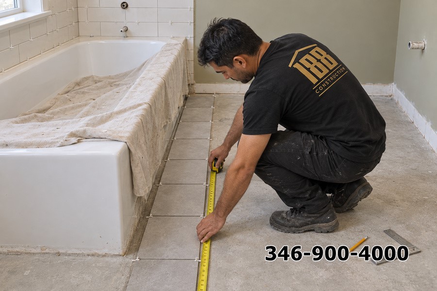 Lắp Gạch Phòng Tắm Tại Houston