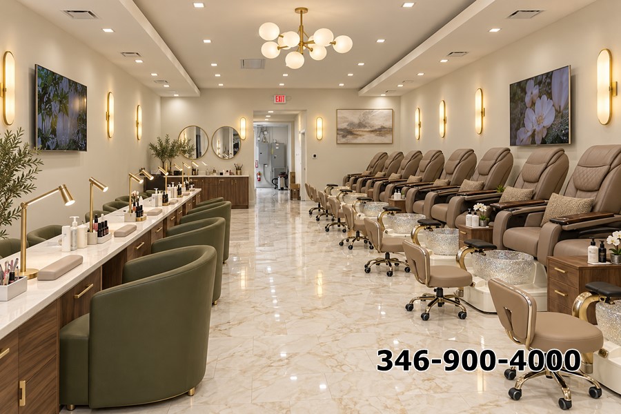 Thi Công Salon Và Spa Tại Houston