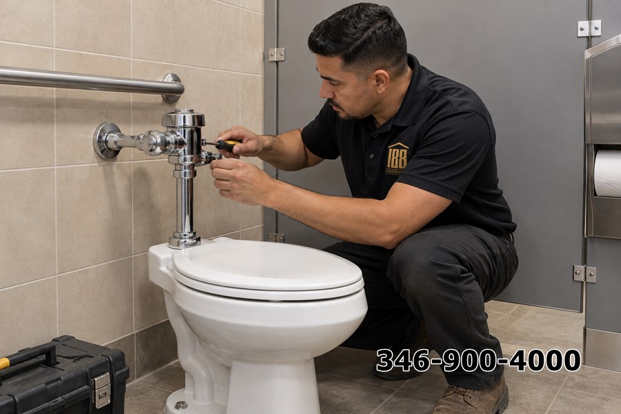 Plumbing Restroom Thương Mại Tại Houston