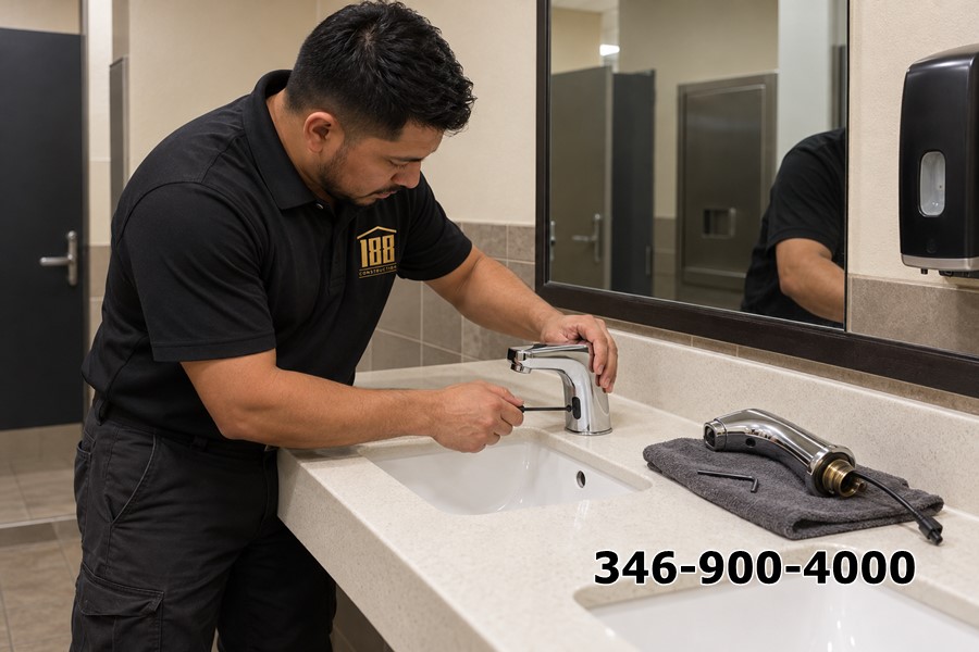Plumbing Restroom Thương Mại Tại Houston