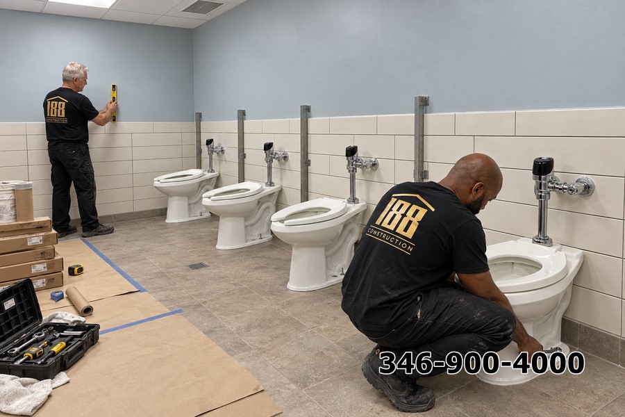 Commercial Restroom Repairs Houston