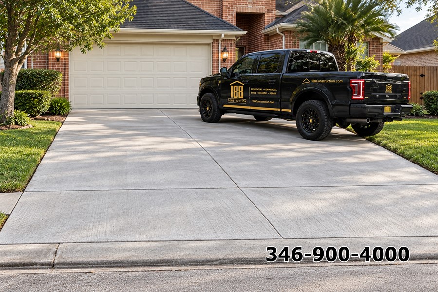 Concrete Driveways Houston