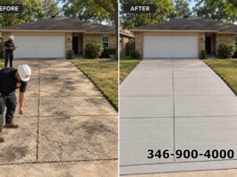 Concrete Driveways Houston | 188 CONSTRUCTION Concrete Driveways Houston