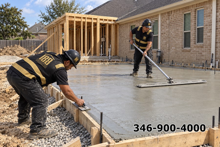 Concrete Foundation Slabs Houston
