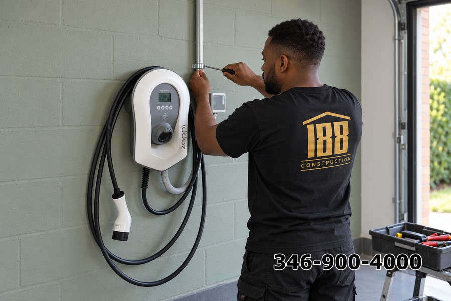 Lắp Bộ Sạc Xe Điện Tại Houston