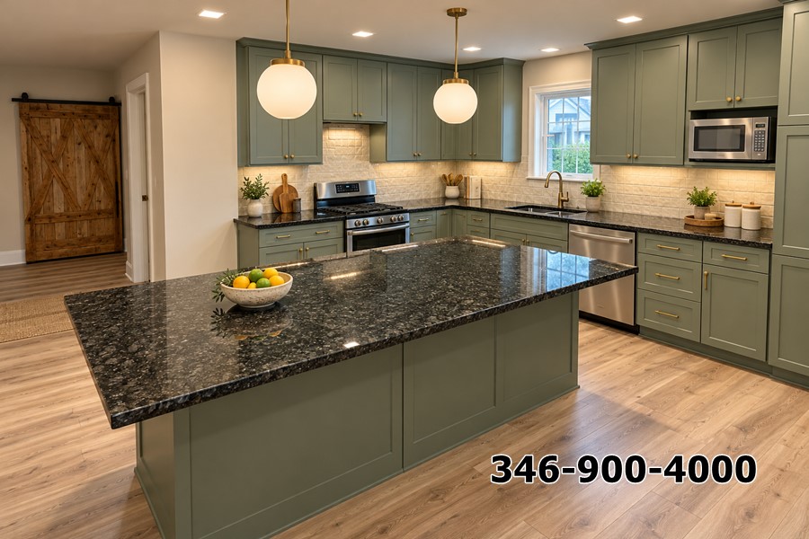 Mặt Bàn Granite Tại Houston