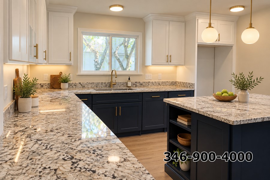 Mặt Bàn Granite Tại Houston
