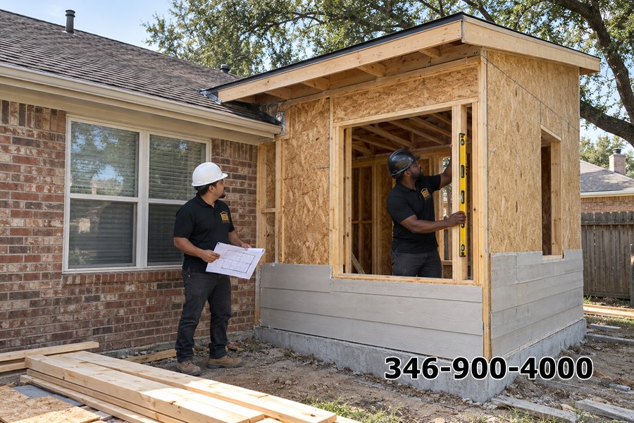Nhà Thầu Xây Thêm Diện Tích Nhà Tại Houston