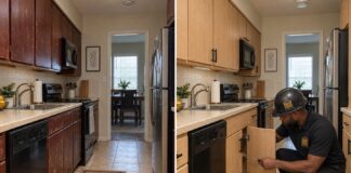 Làm Mới Mặt Tủ Bếp Tại Houston | 188 CONSTRUCTION Kitchen Cabinet Refacing Houston