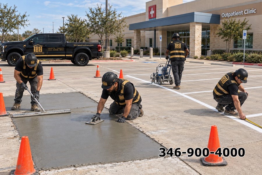 Parking Lot Repair Houston