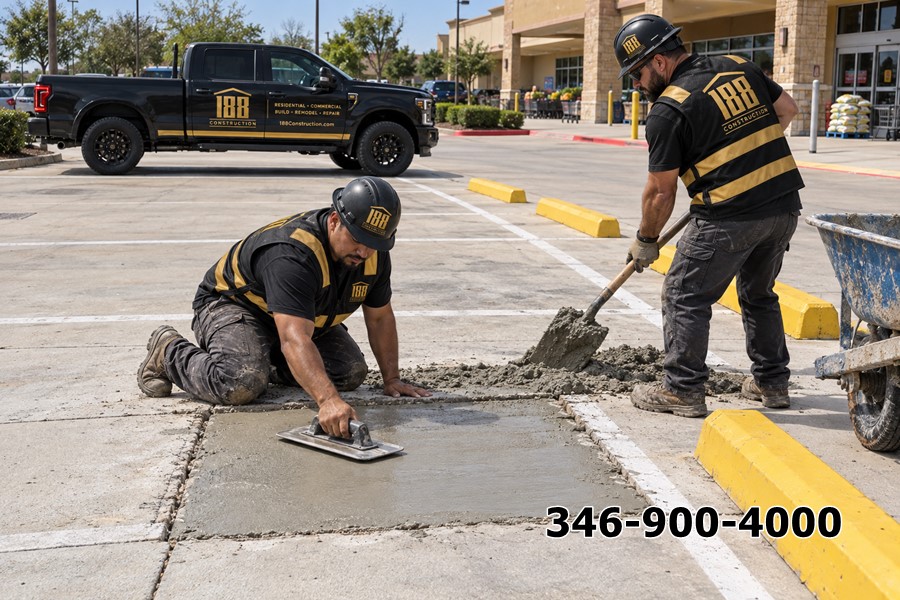 Sửa Bãi Đậu Xe Tại Houston