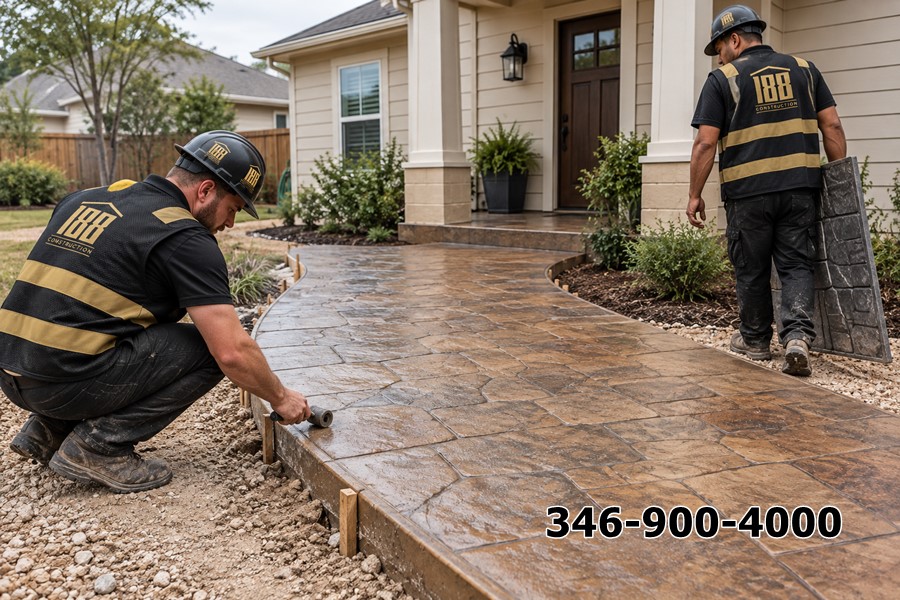 Bê Tông Trang Trí Tại Houston