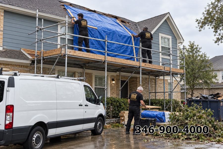 Sửa Chữa Thiệt Hại Do Bão Tại Houston
