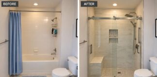 Tub-to-Shower Conversion Houston | 188 CONSTRUCTION Tub-to-Shower Conversion Houston