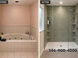 Chuyển Bồn Tắm Thành Shower Tại Houston | 188 CONSTRUCTION Chuyển Bồn Tắm Thành Shower Tại Houston
